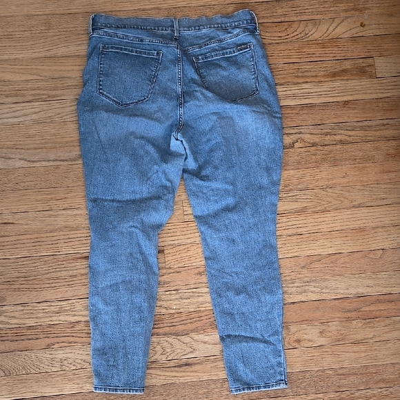 Blue Women's Jeans Eddie Bauer Revival High Rise Skinny 12 - Picture 3 of 3